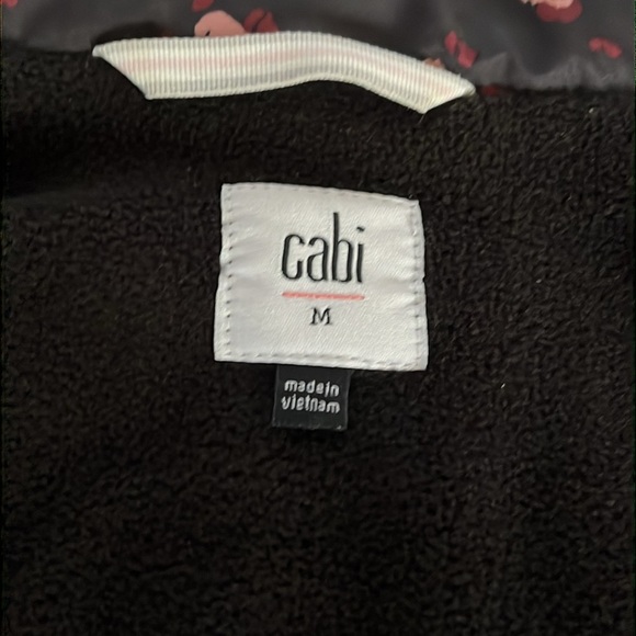 Cabi Rainy Day Reflective Floral Jacket 4115 Oversized Medium - Picture 5 of 11